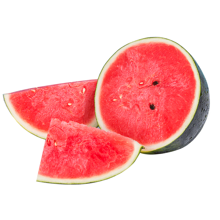 寻味君 越南黑美人西瓜 新鲜水果 薄皮鲜甜多汁 2个装