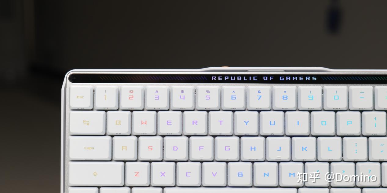 ROG 魔导士RX Low Profile 65%三模机械键盘首发拆解测评 - 知乎