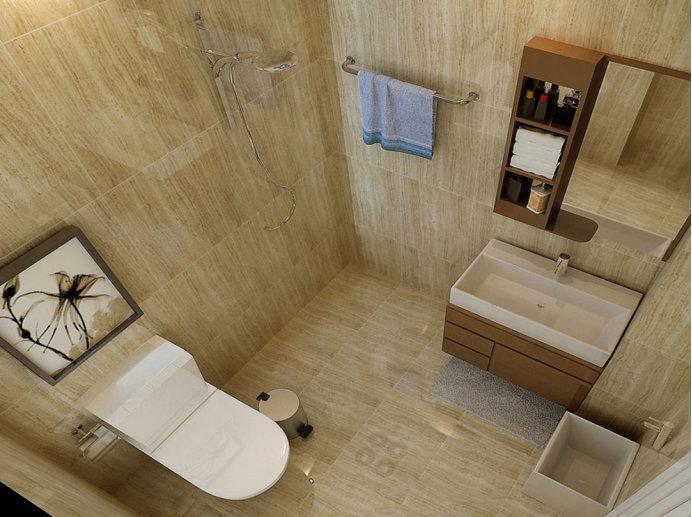 小卫生间设计技巧,1平米也能从容应对