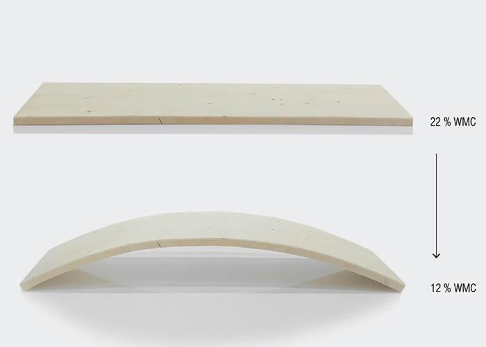 自然弯曲木材的新方法都是关于曲线吸引力