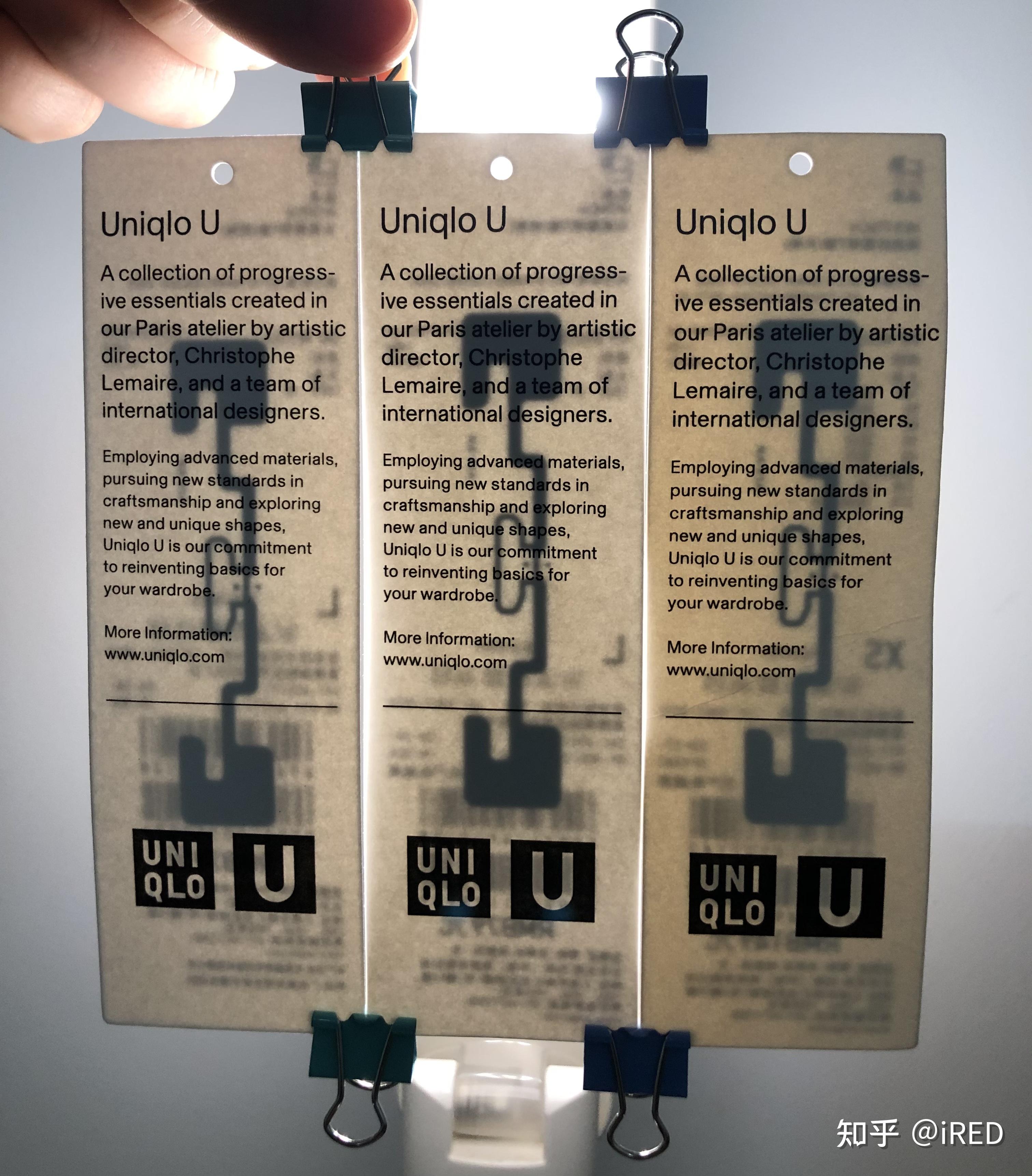 优衣库吊牌芯片赏析.3 人赞同了该文章redlab