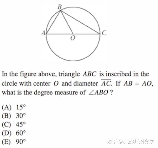 美国高考SAT数学题-18]，一日一练 - 知乎