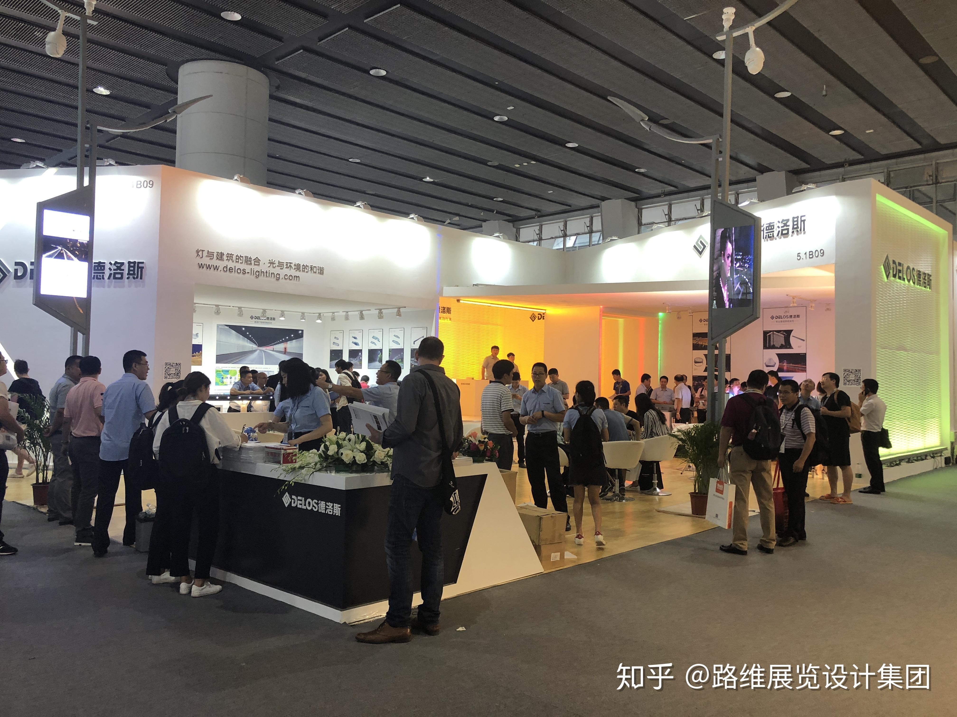 20个 l型展台设计 广州亚光展