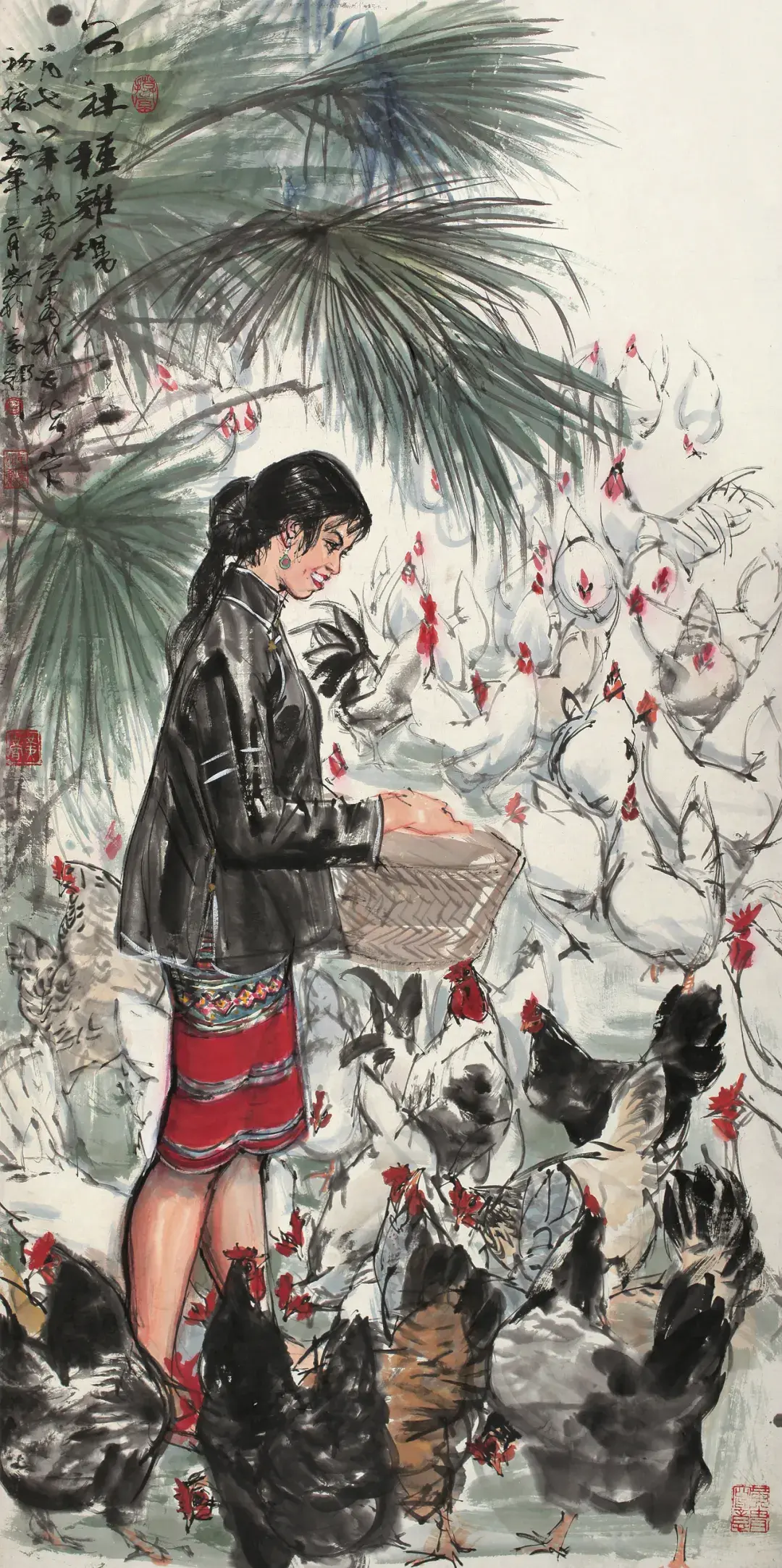 黃冑-雙驢圖｜2018迎春- 帝圖拍賣- 領銜全台書畫文物類第一拍賣品牌