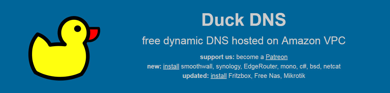 Duck dns home assistant настройка