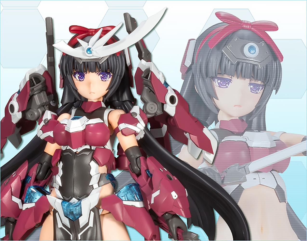 寿屋fag机娘祸月不仅铠甲帅气暴甲造型也让人脸红心跳