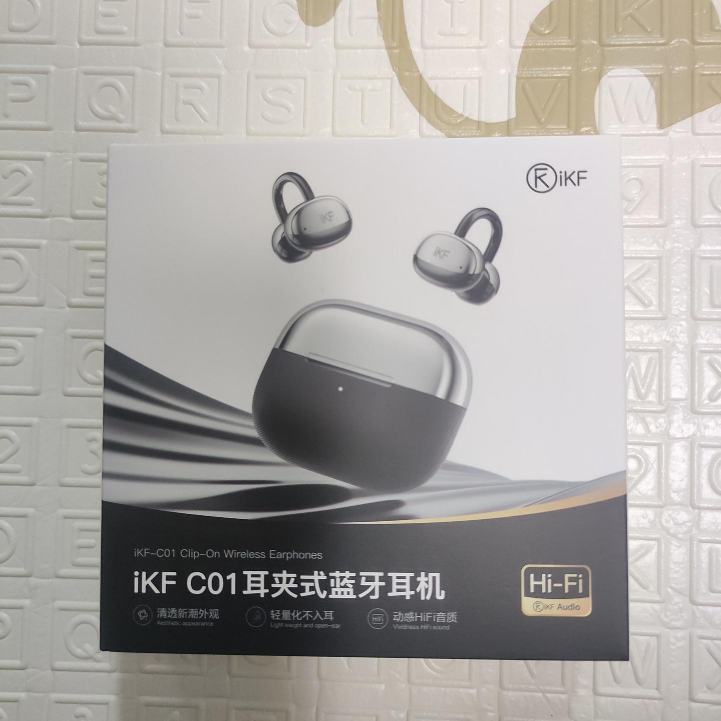 百元耳机性价比之选,iKF C01耳夹式蓝牙耳机实测分享~