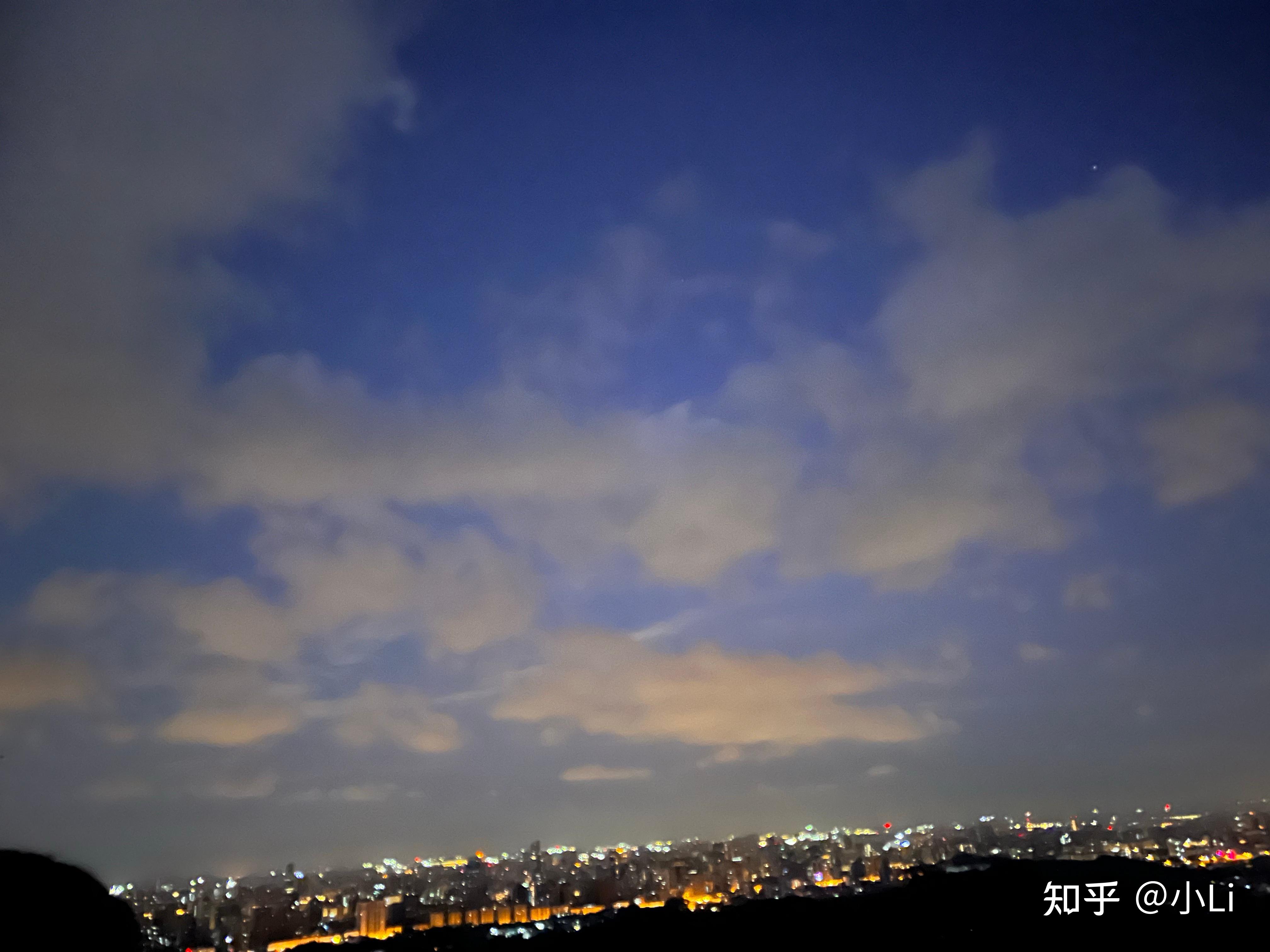 夜爬白云山你们都拍了那些照片呢 - 知乎