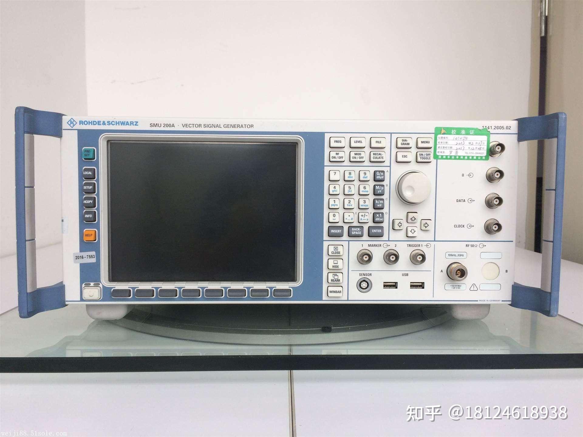 SMU200A矢量信号发生器 - 知乎
