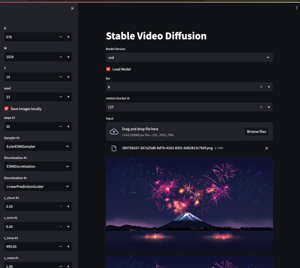 Stable video diffusion 