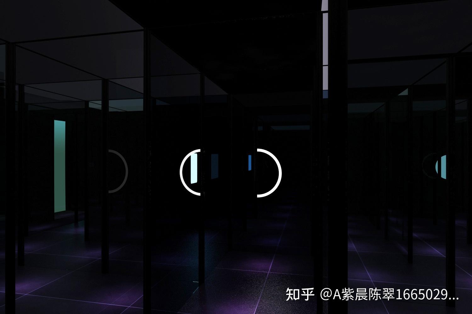 新作玻璃迷宫效果图