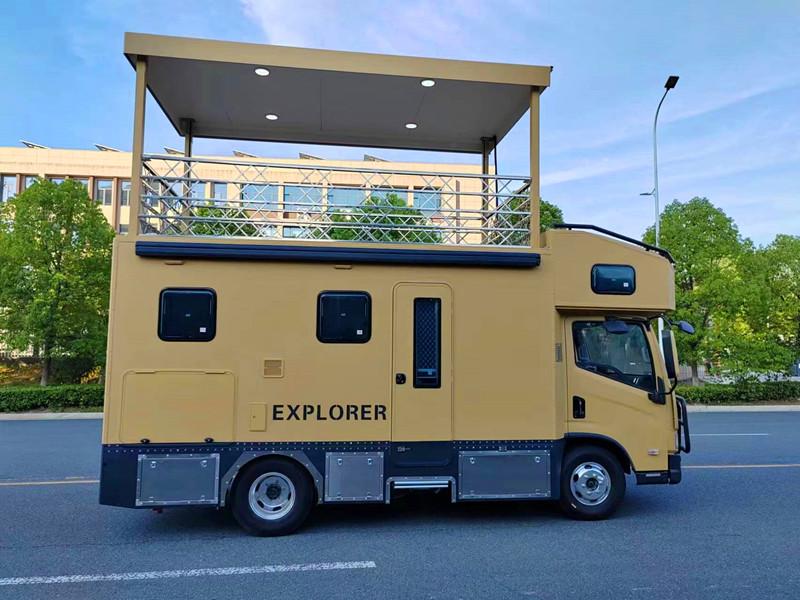 跃进h500轻卡房车之硬派带升降顶火爆预定