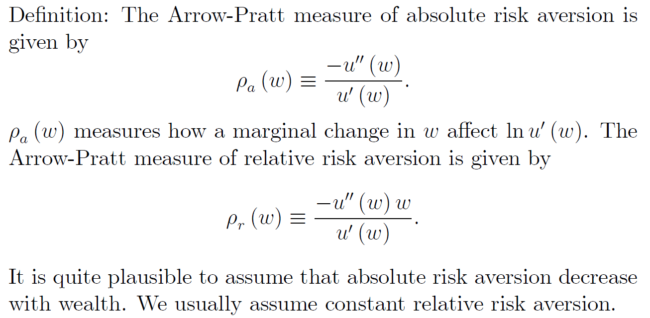 高级微观经济学Ⅰ:风险与不确定性- 知乎