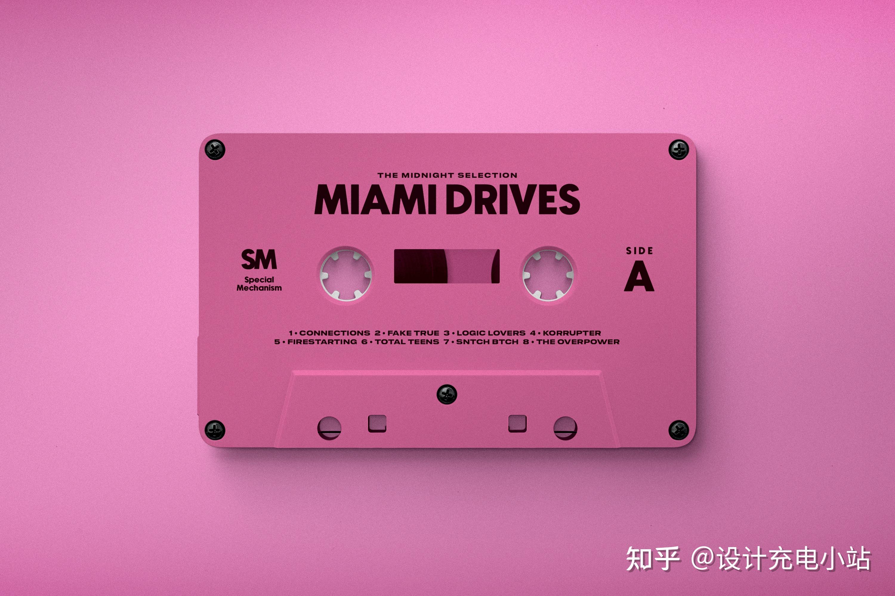 第10期17款复古炫酷盒式磁带包装ps样机设计套件附带标签