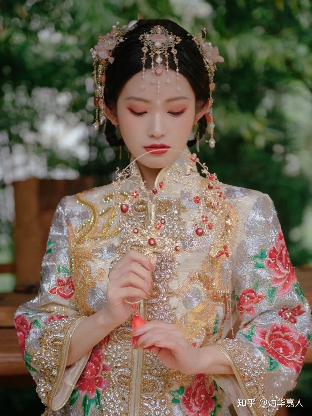最美不过这一组惊艳的中式新娘造型！ - 知乎