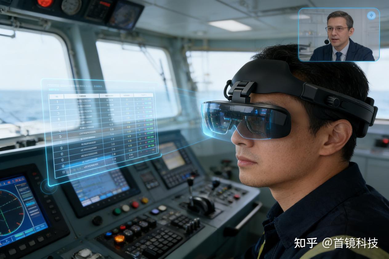 告别跨洋出差,AR眼镜如何砍掉船舶验收70%成本? - 知乎