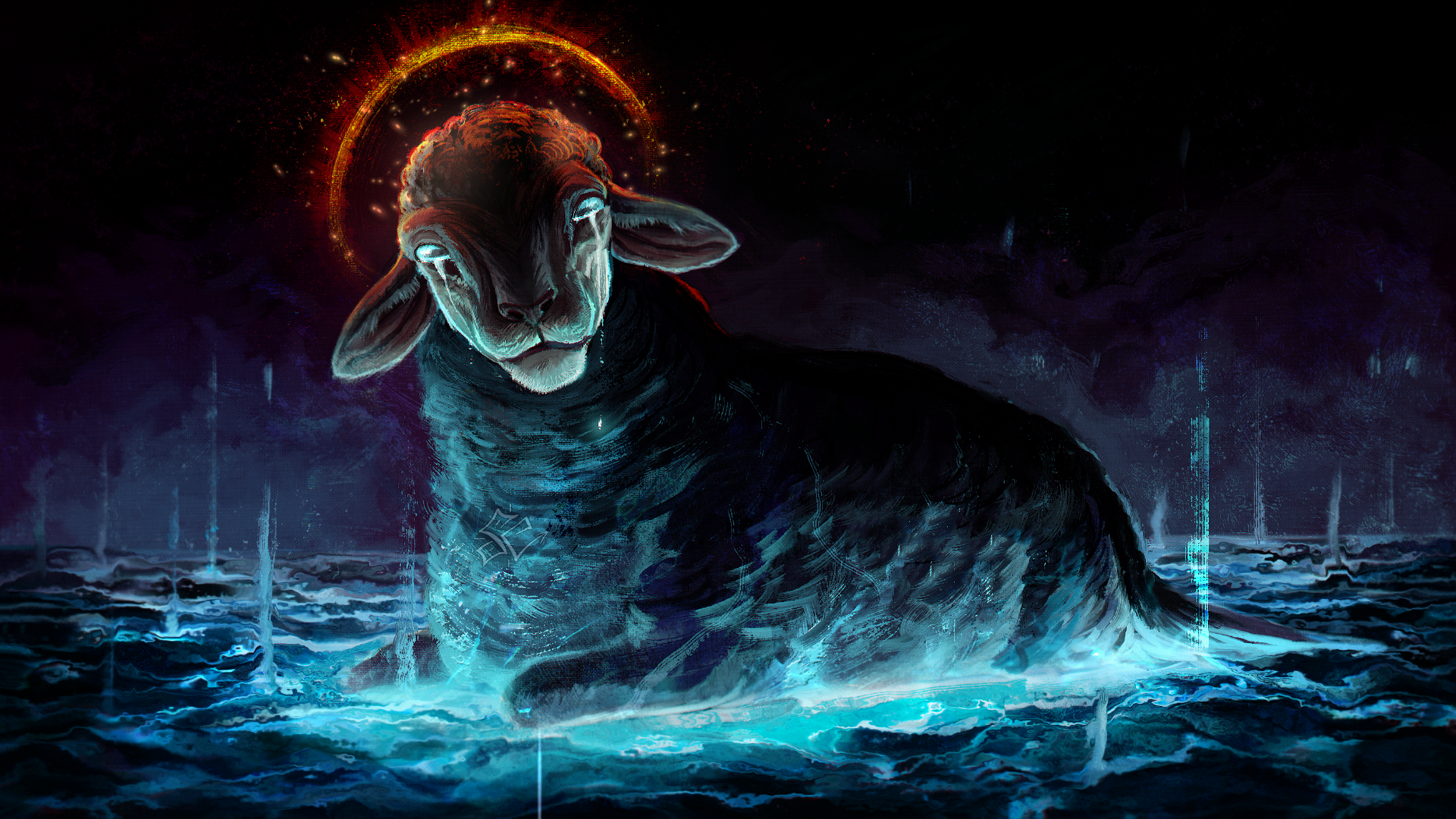 有没有可爱的小羊的壁纸头像也行