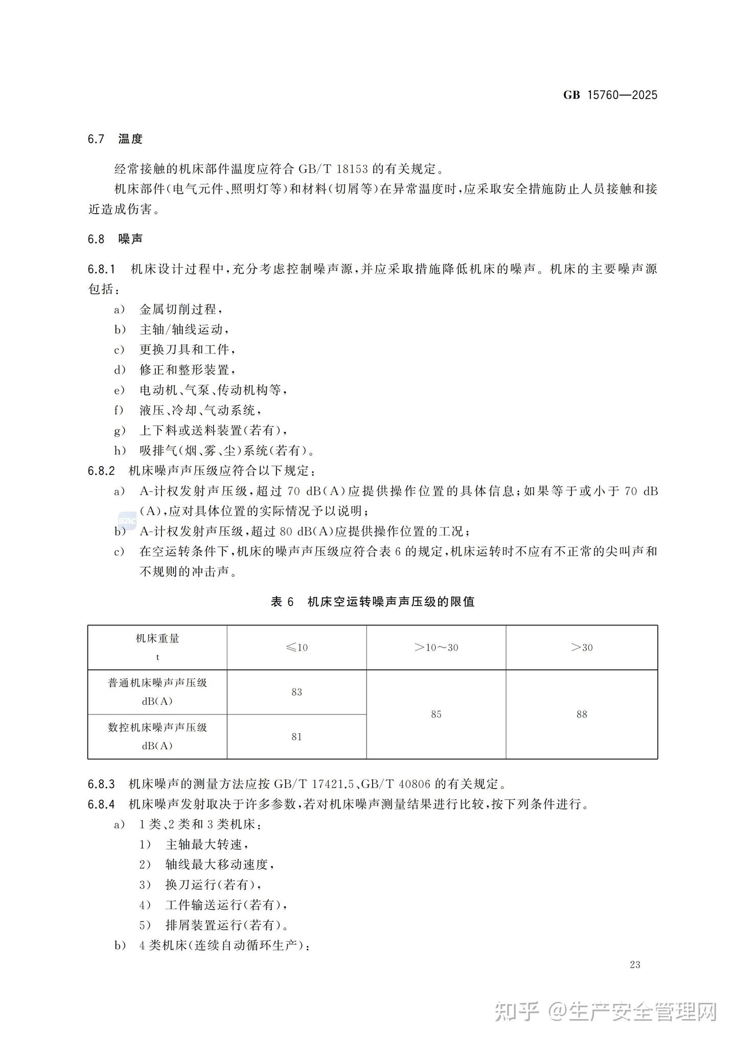 15760 GB 15760-2025 金属切削机床 安全防护通用技术规范 - 知乎