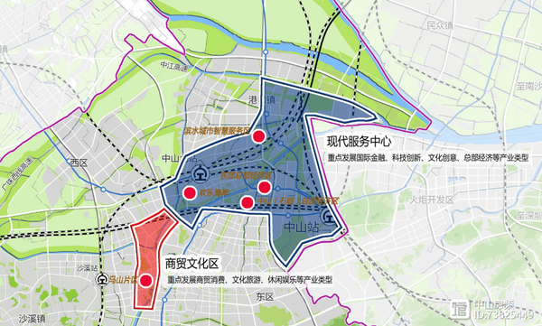 中山岐江新城最新规划图——新版规划图 - 知乎
