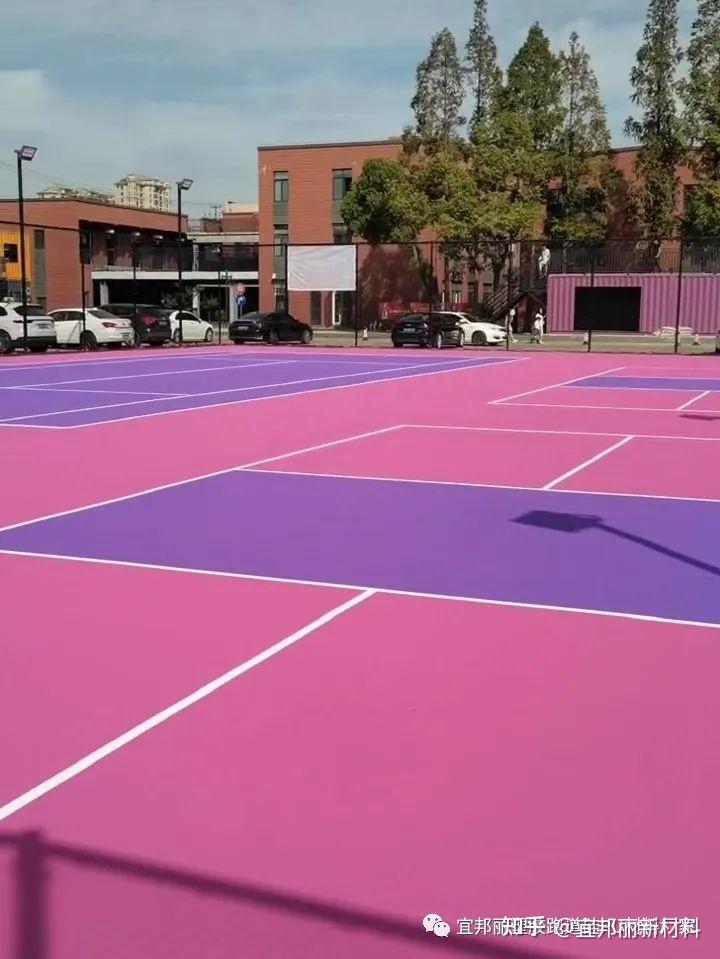 不同于传统羽毛球和网球,匹克球的单打和双打都是相同大小场地和规则.