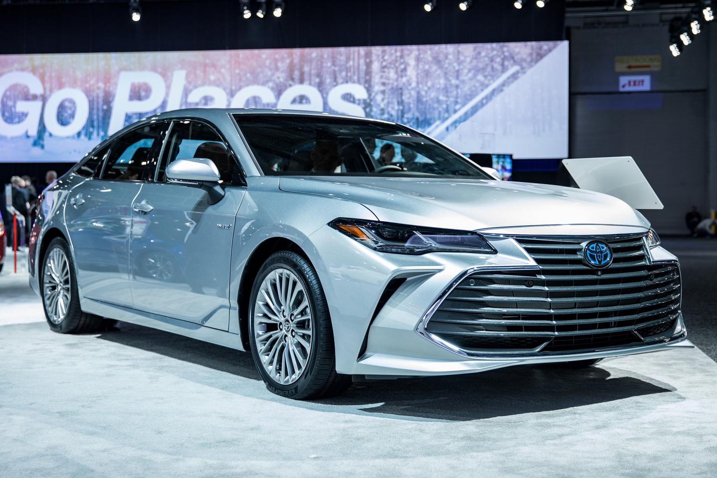 北美车展丰田发布avalon混动版