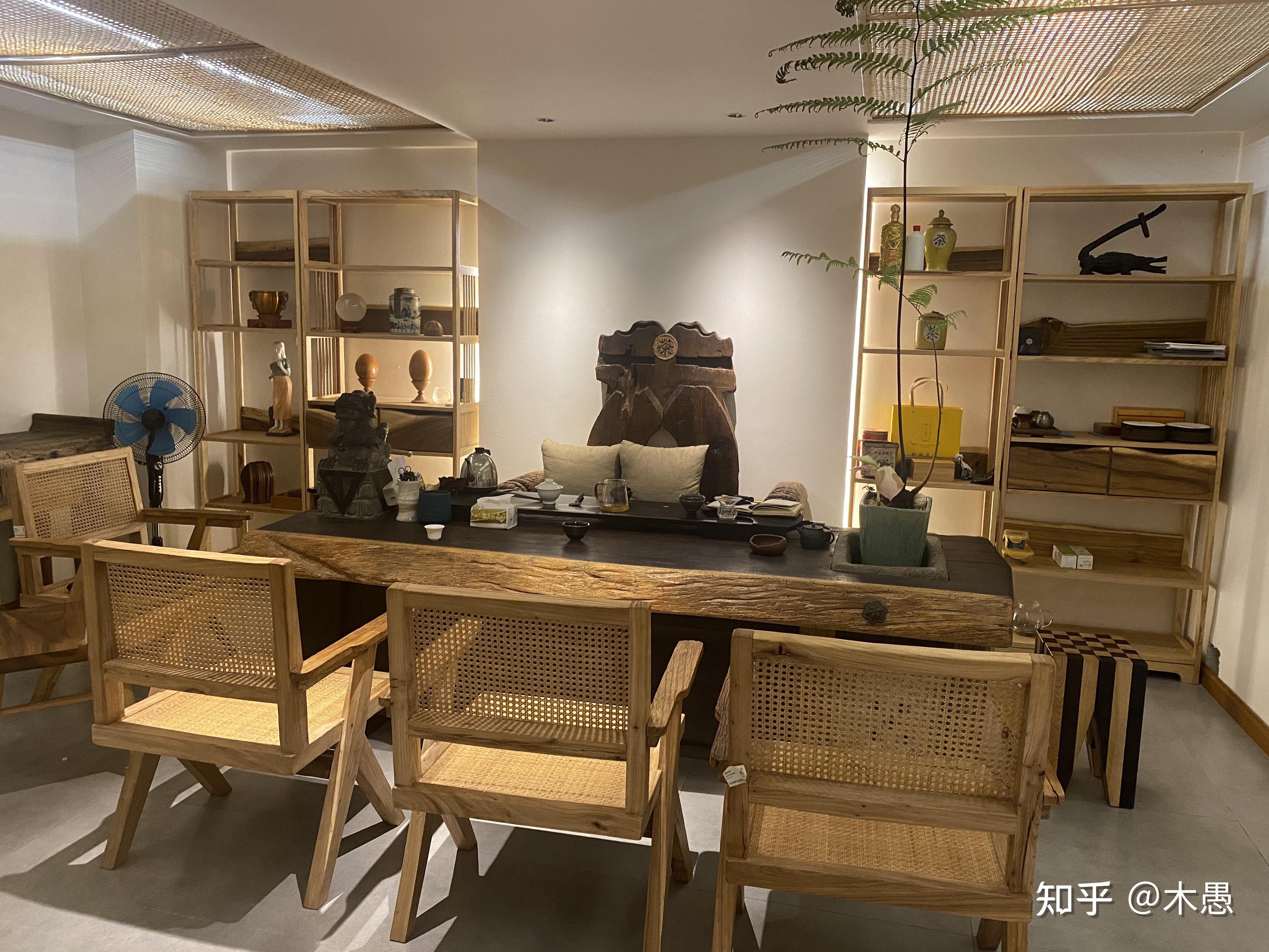 茶室茶空间闲时有茶