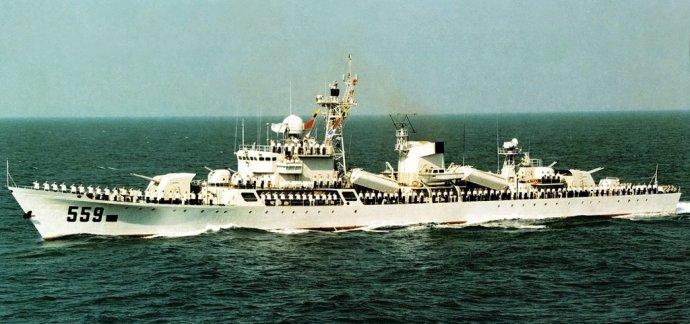 558北海号558北海号是053h1g型(北约称"江湖Ⅴ")导弹护卫舰,1991年6月