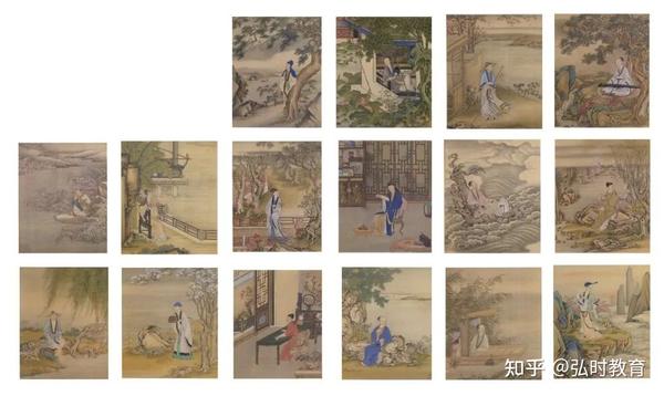从雍邸文士到天下共主:《胤禛行乐图》人物册的图像与意涵之变 - 知乎