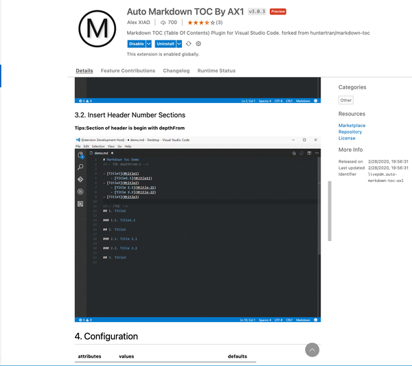  markdown vscode 