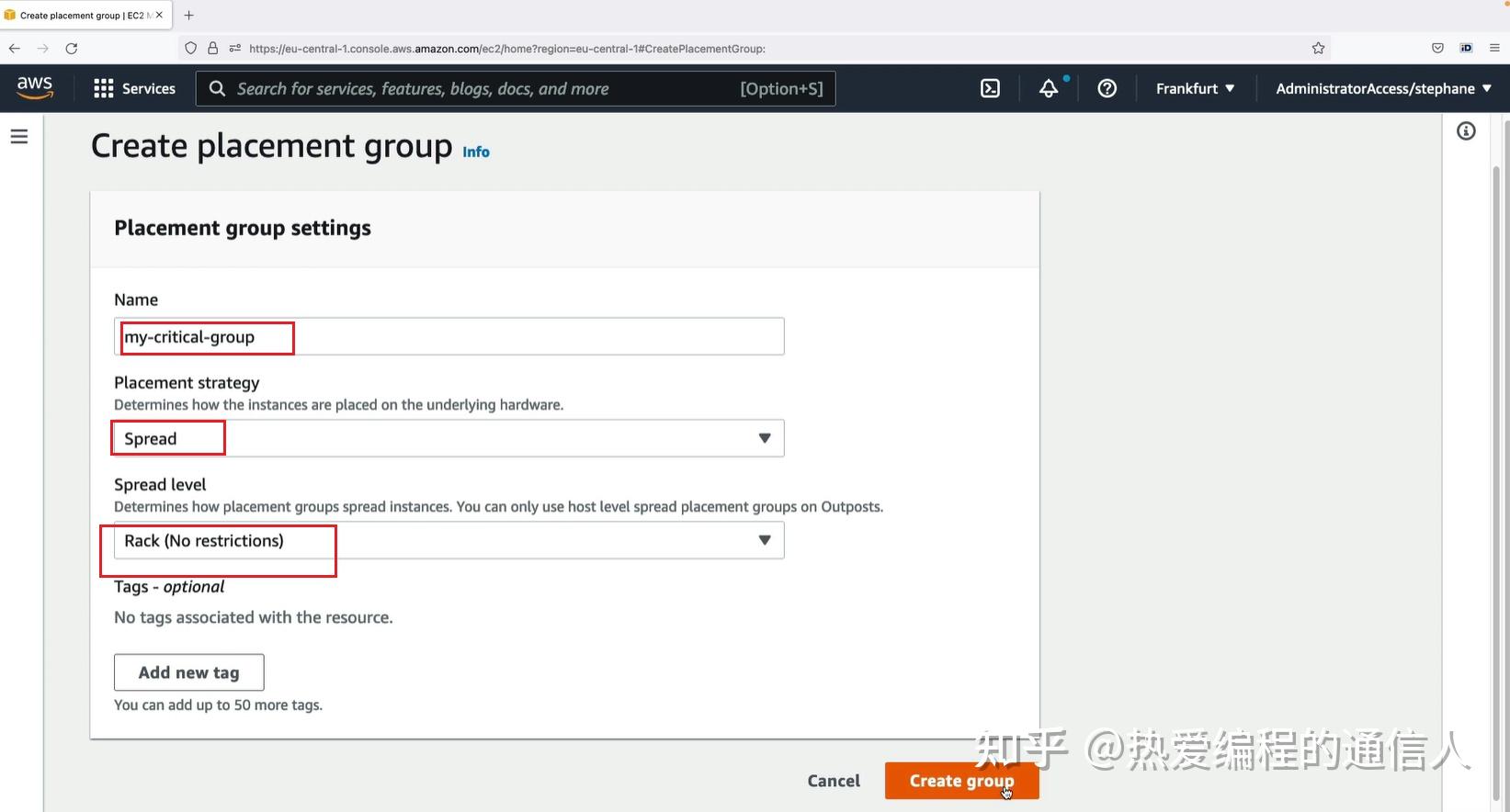 Aws ec2 placement groups hands on 
