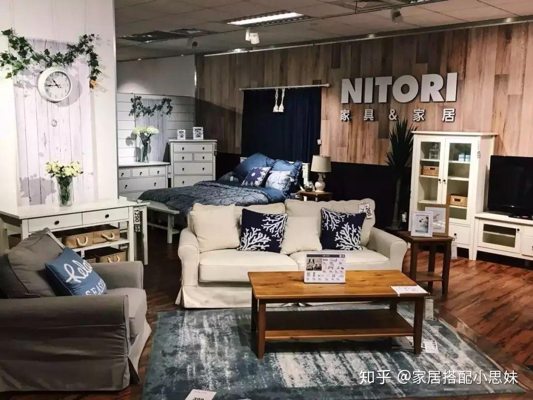 nitori唯一比不過宜家的,可能就是它實體店的陳設了,它不像宜家一樣