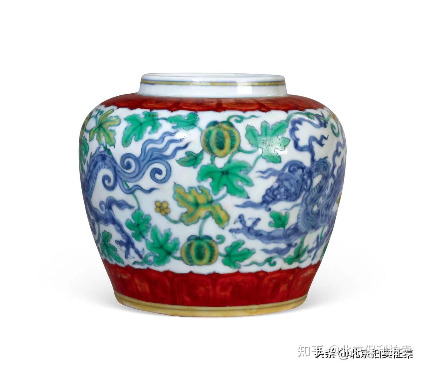 拍卖快讯| 明成化斗彩天字罐1897.5万元成交- 知乎