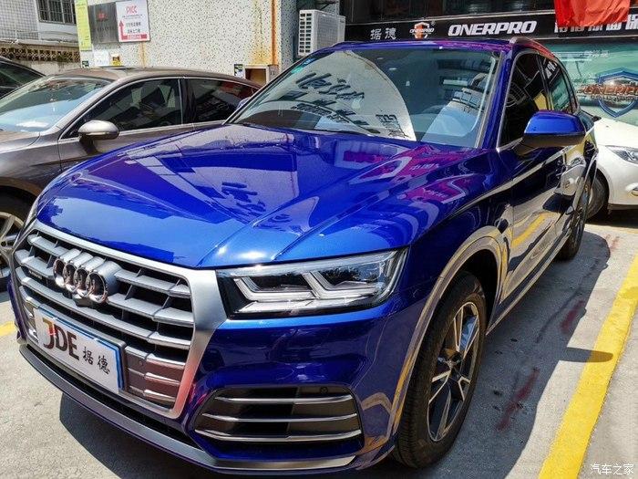 探索蓝奥迪q5l提车用车作业附与前任es350对比