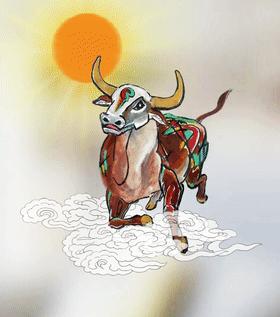 2021生肖牛票公布设计出彩发行量再缩减