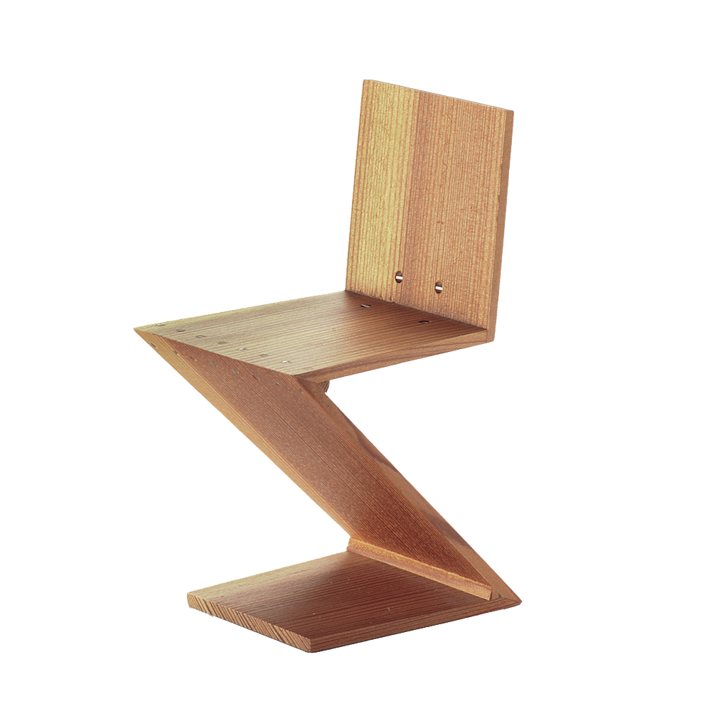 设计师 gerrit thomas rietveld 是早期现代主义阵容中在家具设计方面