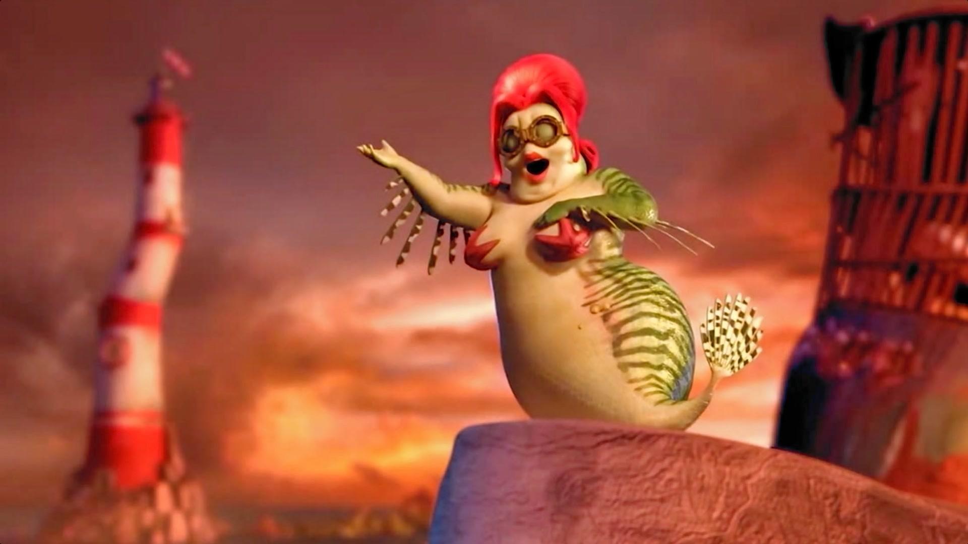 史上最胖美人鱼你敢爱吗不仅身体圆润爱染红发还喜欢喝二锅头