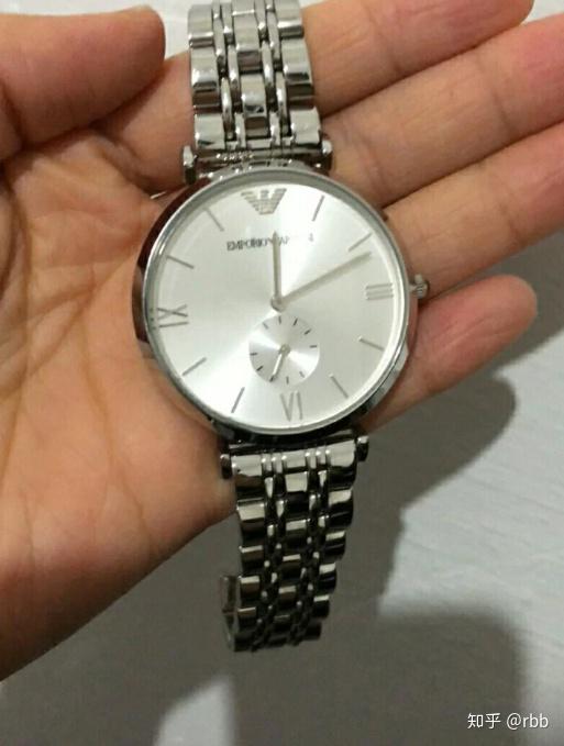 十月男士首选礼物阿玛尼大气石英男款ar1819