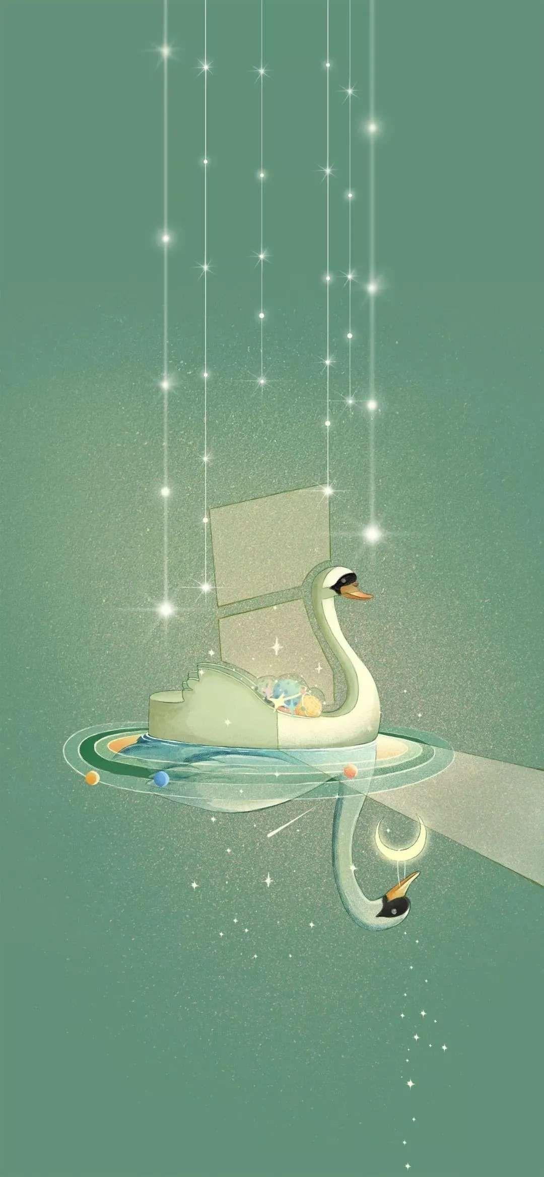 超级好看的绿色系壁纸,在这呢!护眼壁纸(绿色系列的壁纸)