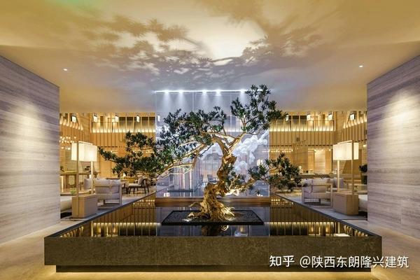 陕西五星级酒店装修，星级酒店设计装修，酒店大堂设计 - 知乎