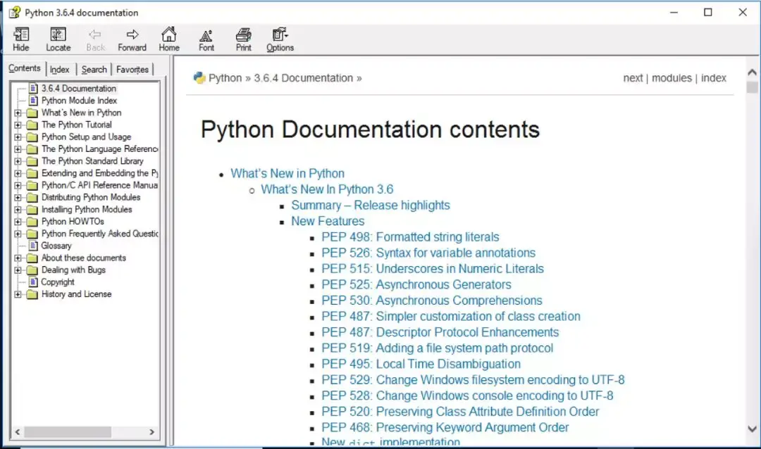 最新最好的Python参考手册之一:Python自带的文档 - 知乎