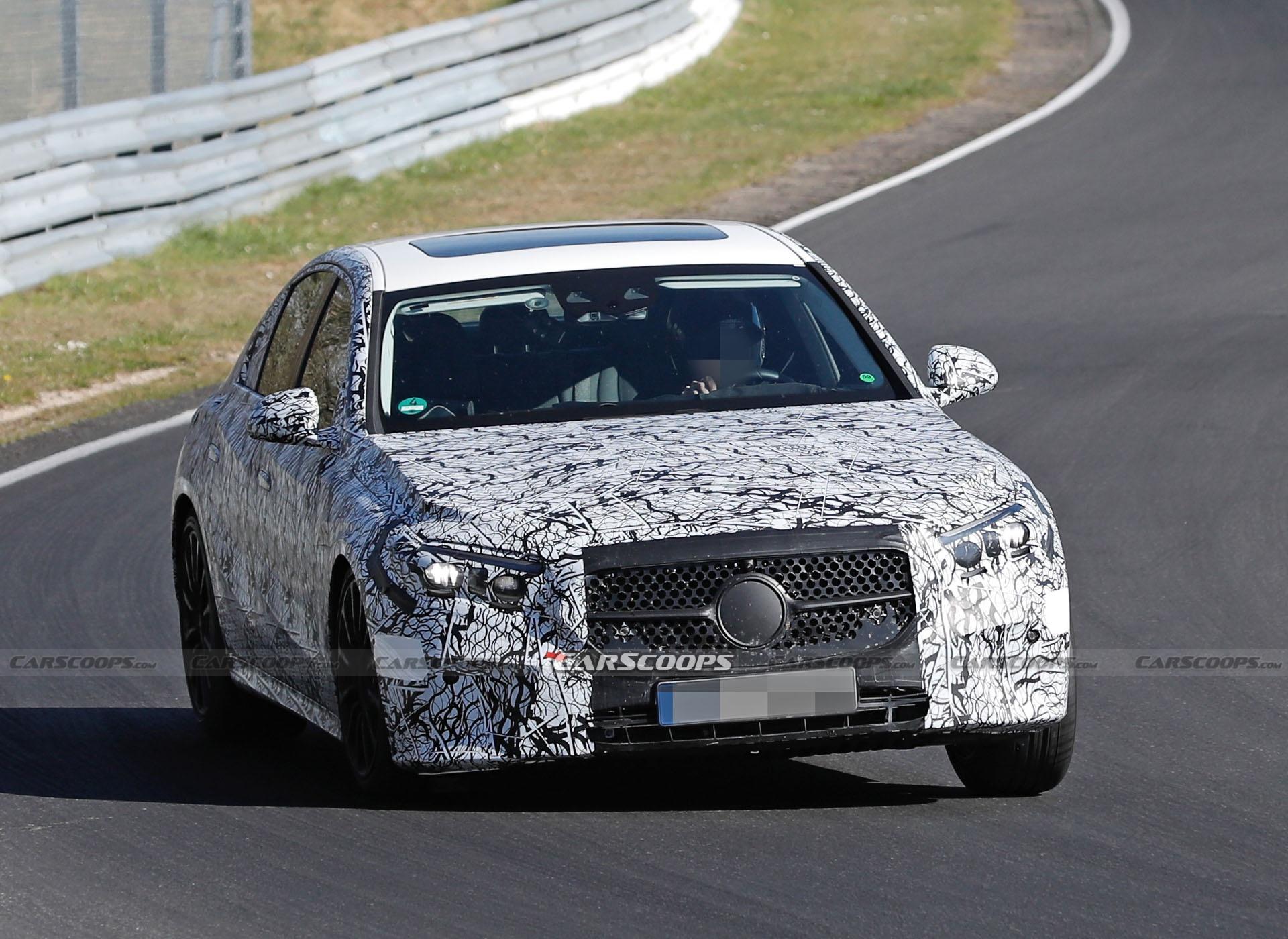 或将2023年推出全新梅赛德斯奔驰e级谍照曝光