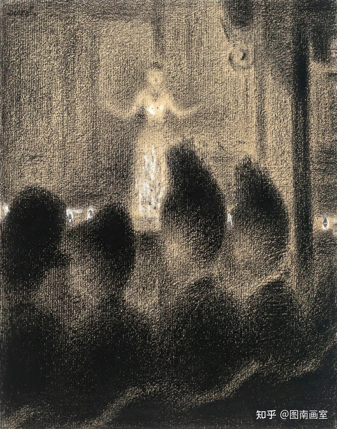 大师作品分享 | 乔治·修拉的素描作品,别有一番风味 - 知乎