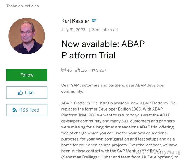  abap abap platform trial 1909 