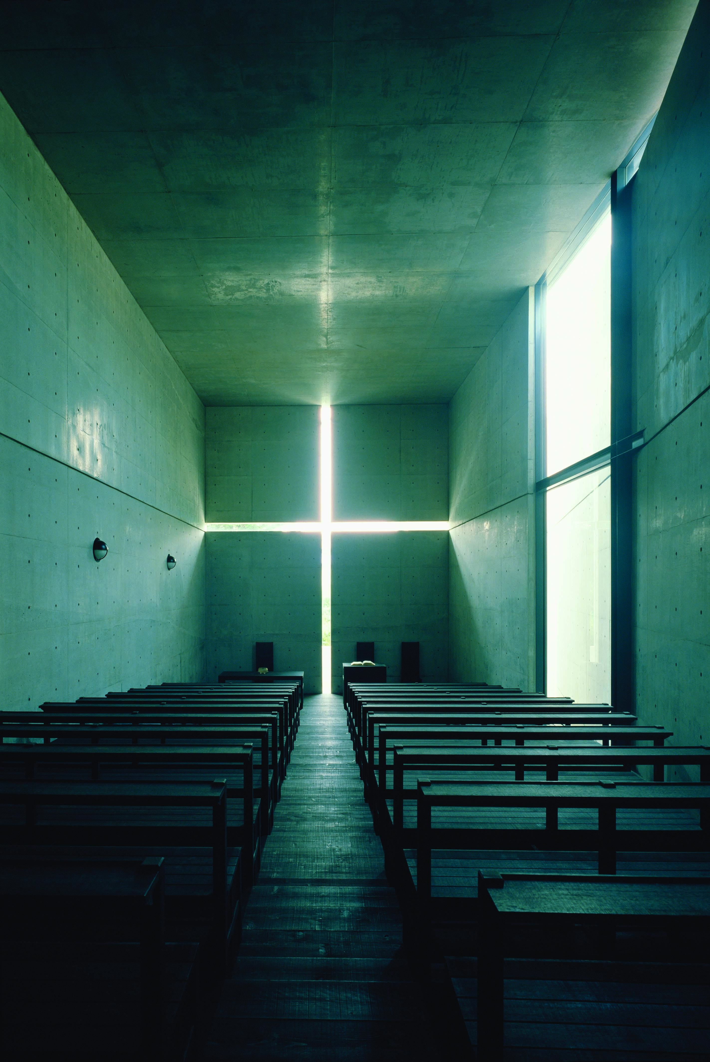 光之教堂摄影图片