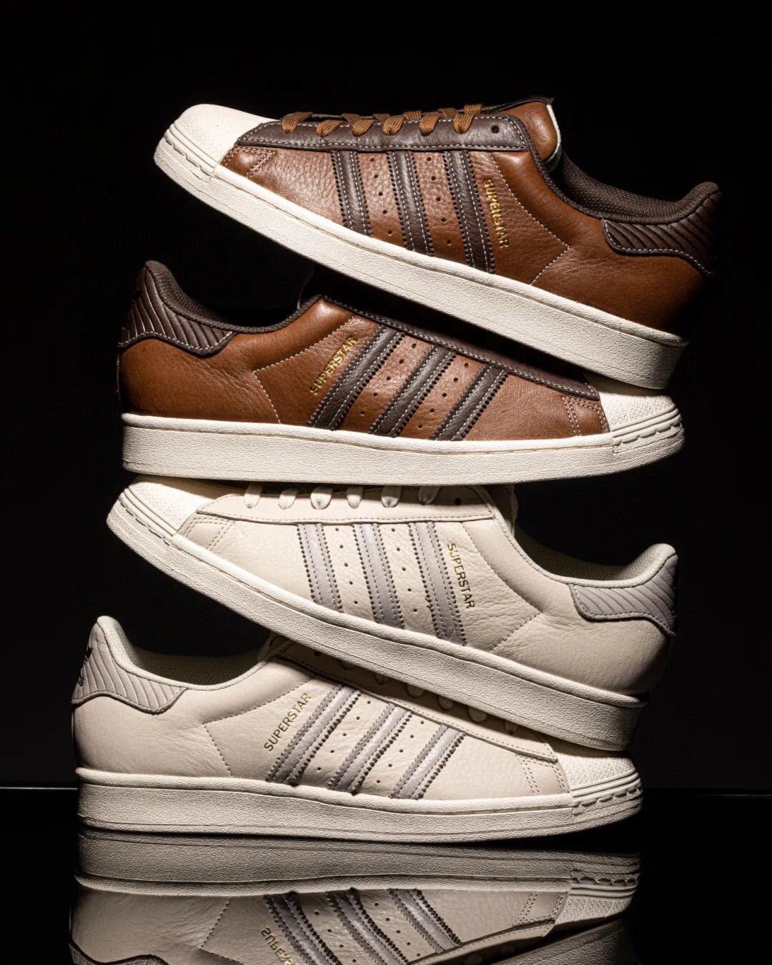 阿迪达斯美式咖啡贝壳头adidassuperstarcoffeepack运动鞋gw4438