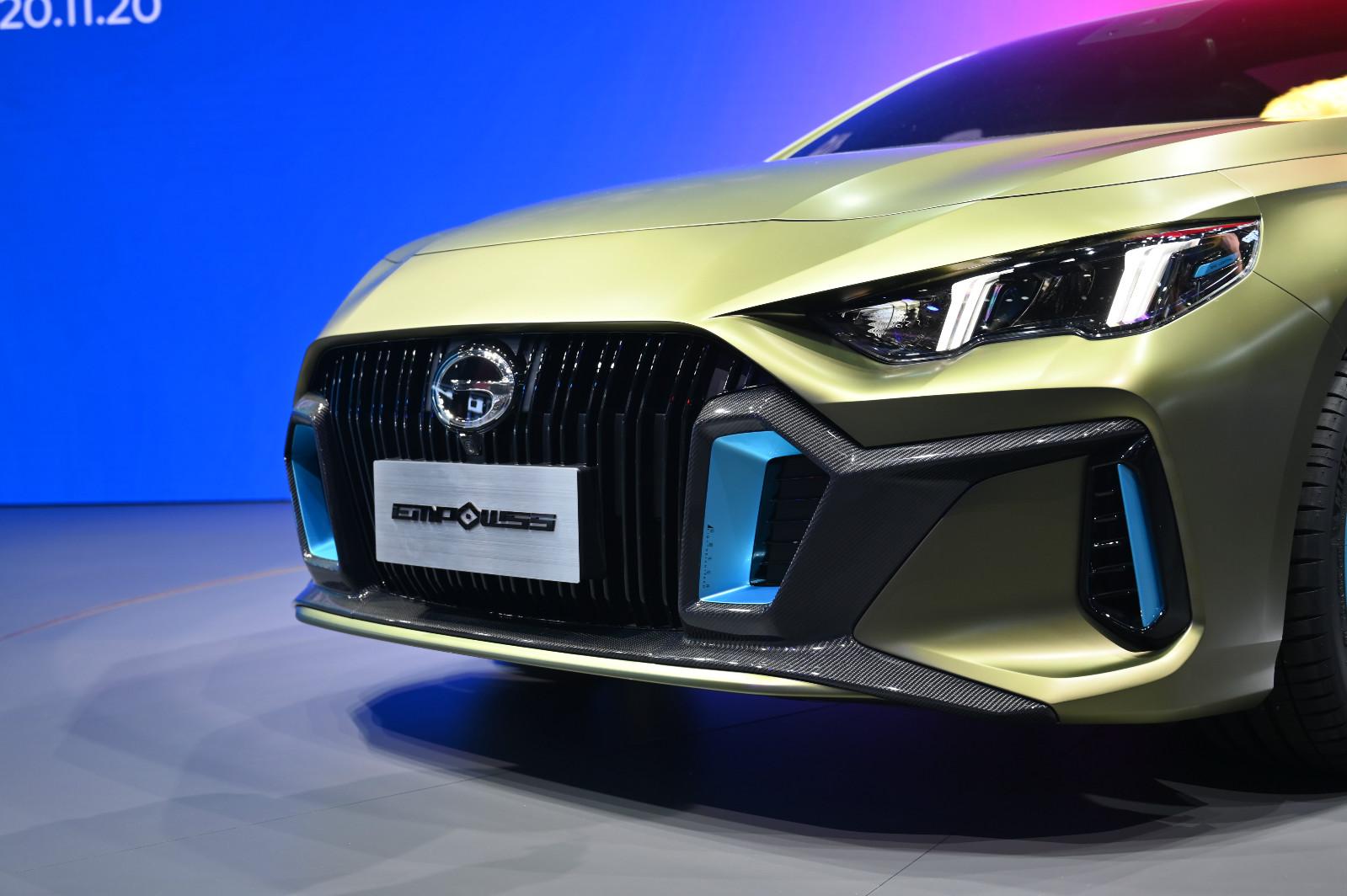 2020广州车展图解后浪们的新选择实拍广汽传祺empow55