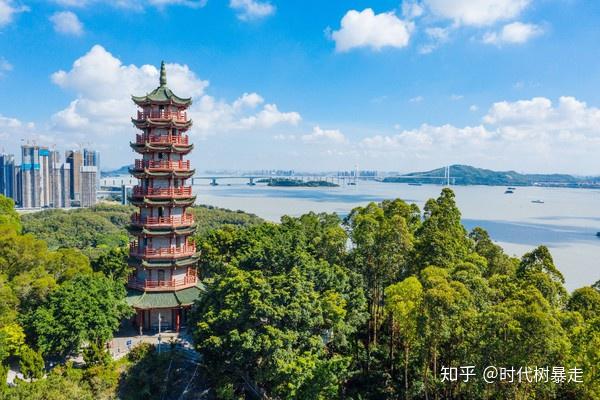 广州南沙靓丽风景线!可以看海的寺庙,广州人都应该来看看