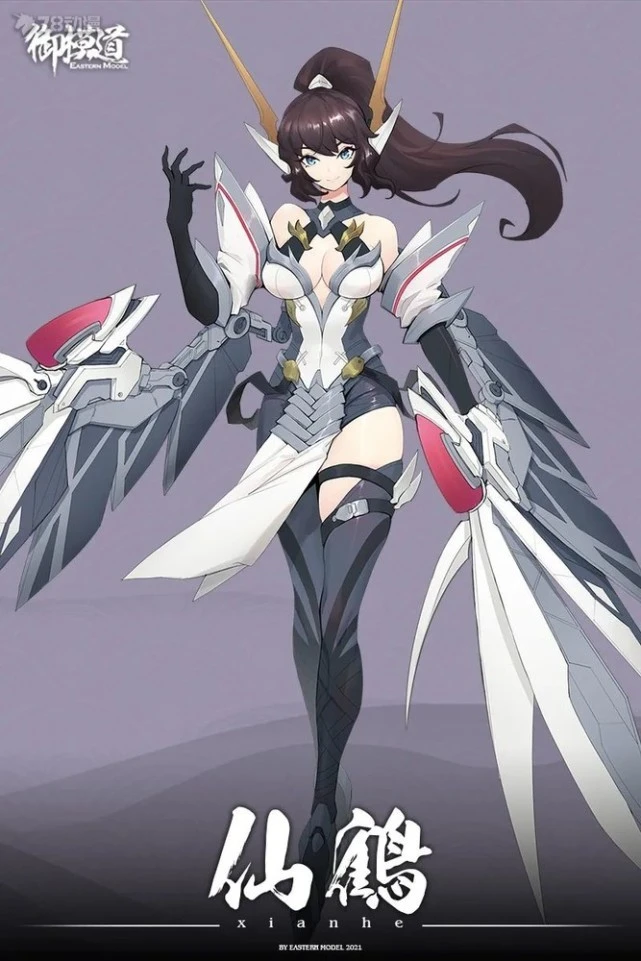 【御模道丨新品】国风机娘系列设定图公开