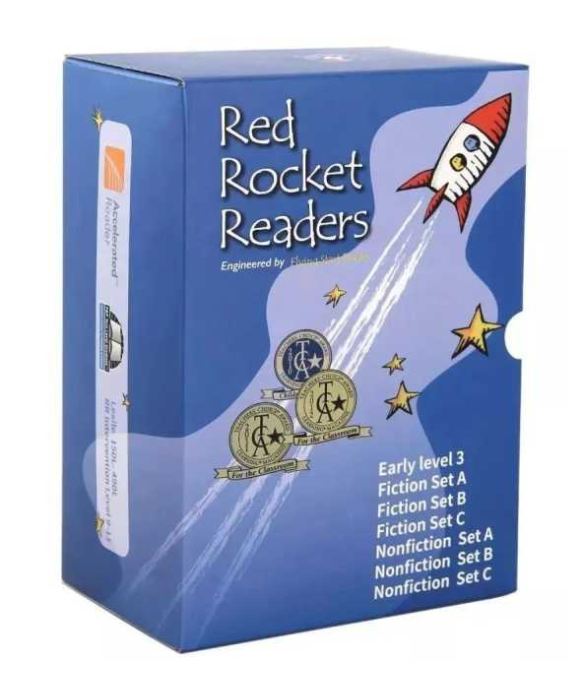 No.39a. Red Rocket Readers blue 175冊 sandiegokidsdentist.com