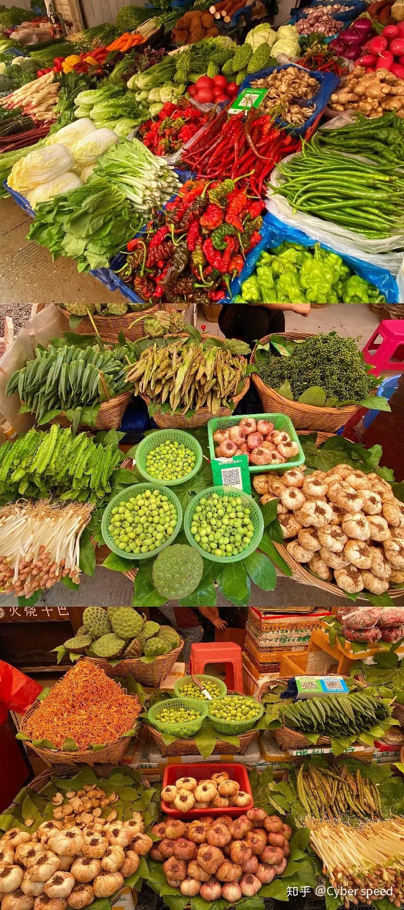 国内菜市场昆明大观篆新市场